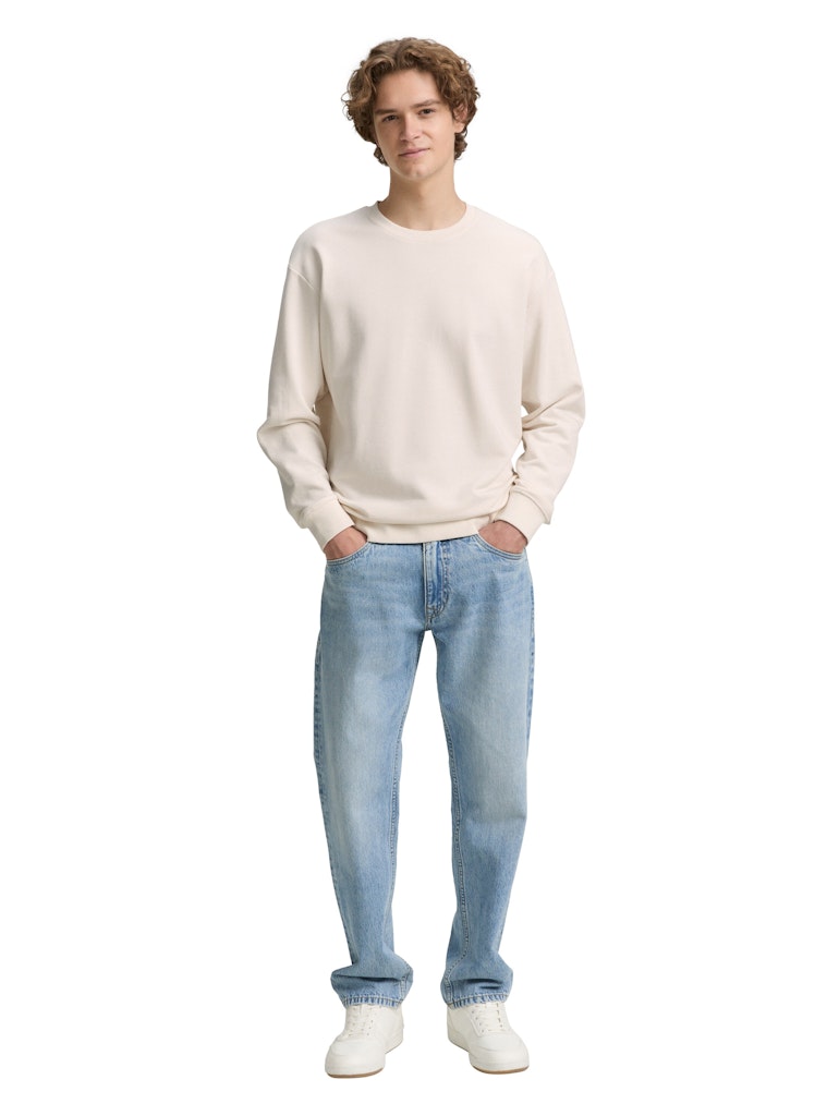 Tom Tailor denim Herren Sweatshirts Gardenia White