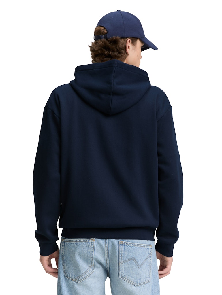 Tom Tailor denim Herren Sweatjacken Sky Captain Blu