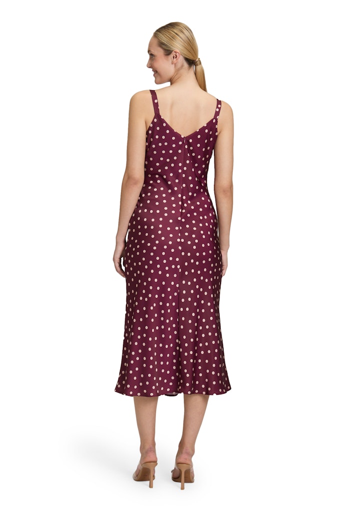 Vera Mont Damen Kleider Dark Red/Beige