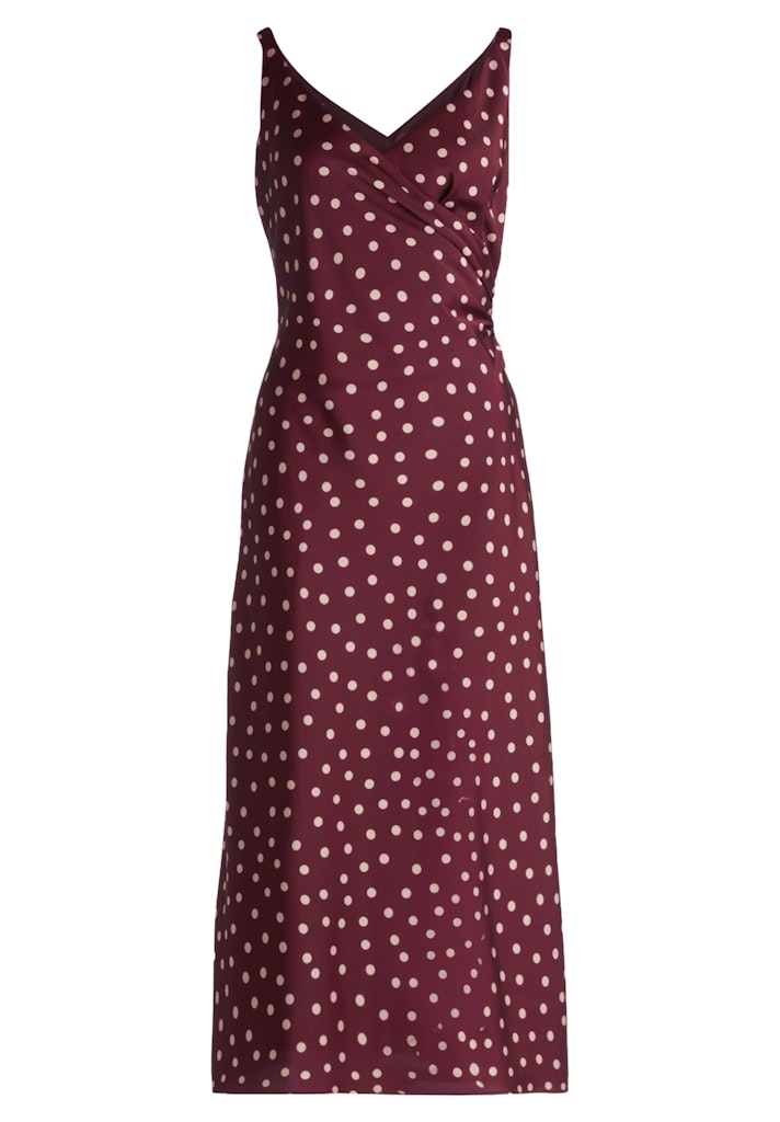 Vera Mont Damen Kleider Dark Red/Beige