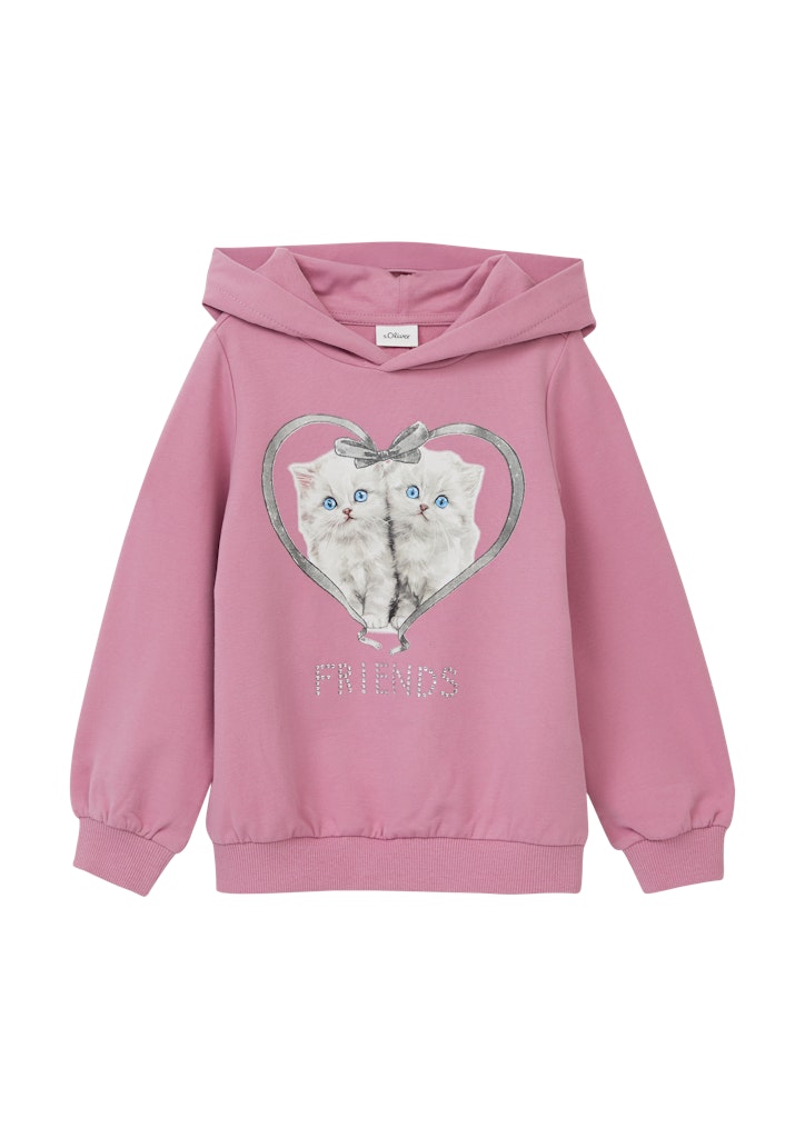 S. Oliver Mädchen Sweats & Sweatjacken Lilac/Pink