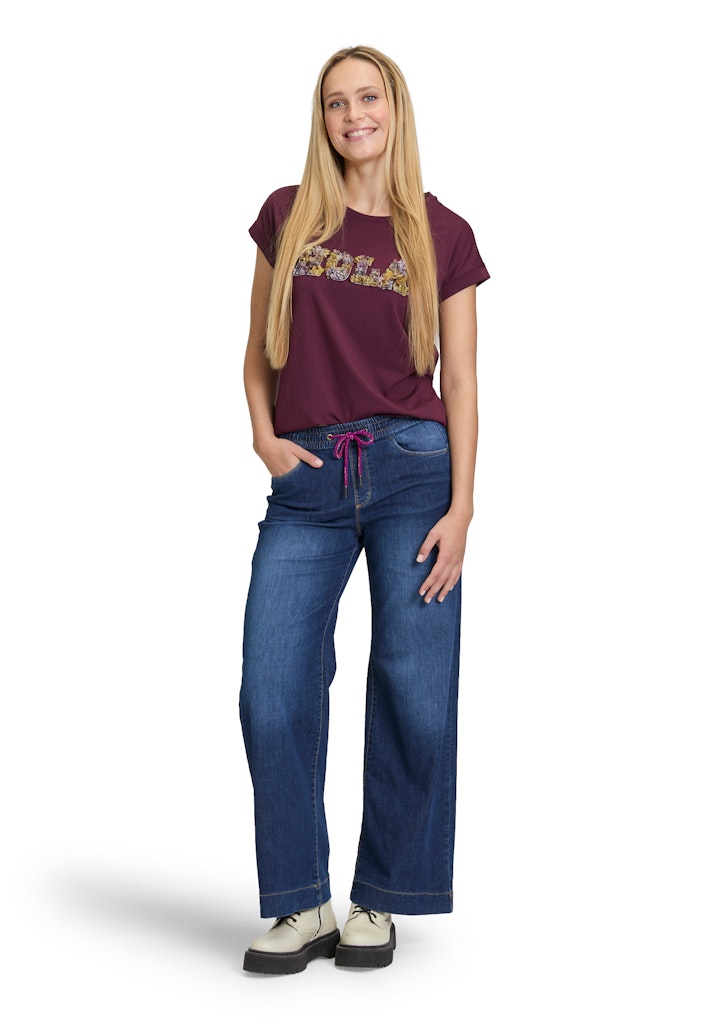 Cartoon Damen Jeans Dark Blue Denim