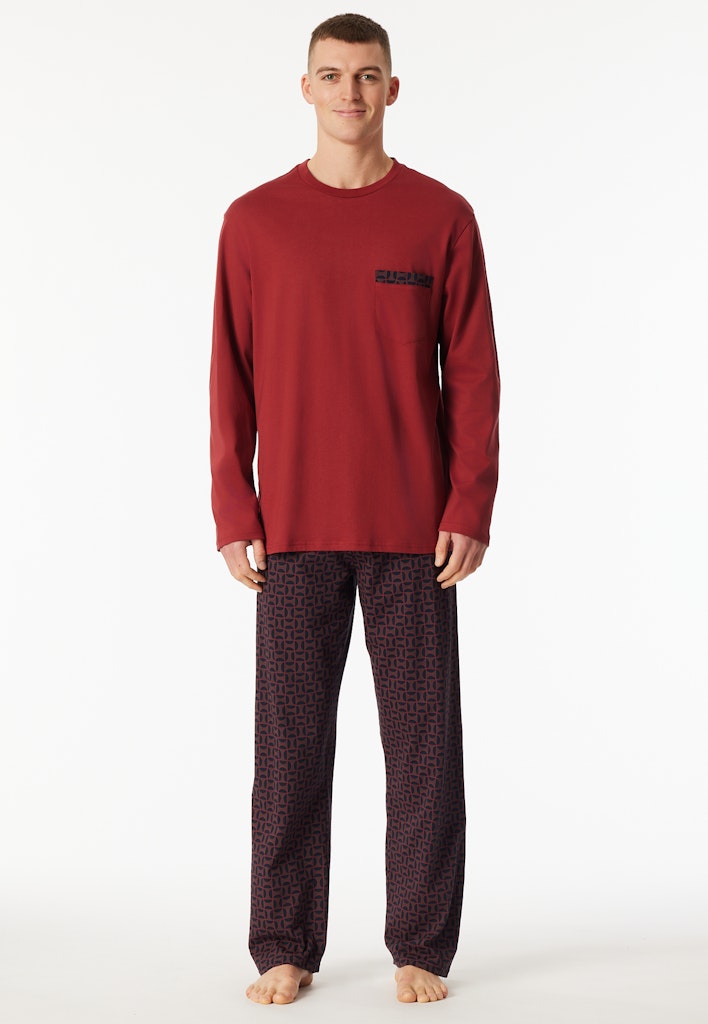 Schiesser Herren Dunkelrot