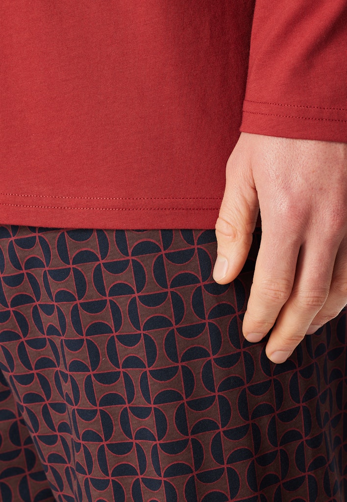 Schiesser Herren Dunkelrot