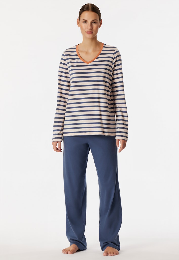 Schiesser Schlafanzug Champagner