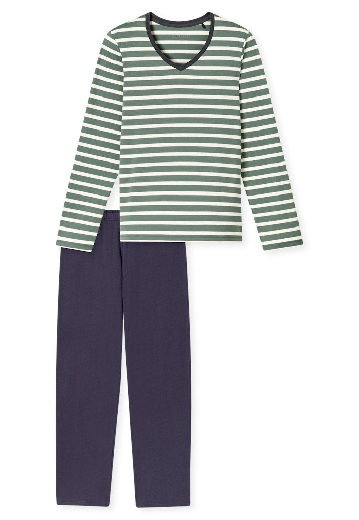 Schiesser Schlafanzug Mineral