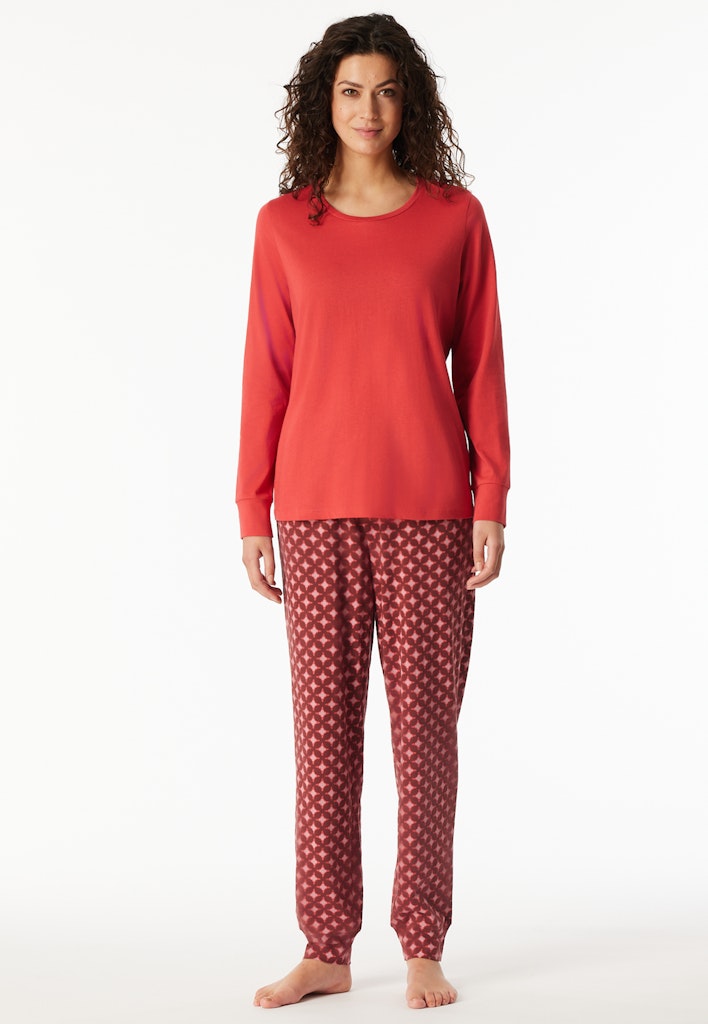 Schiesser Schlafanzug Beere