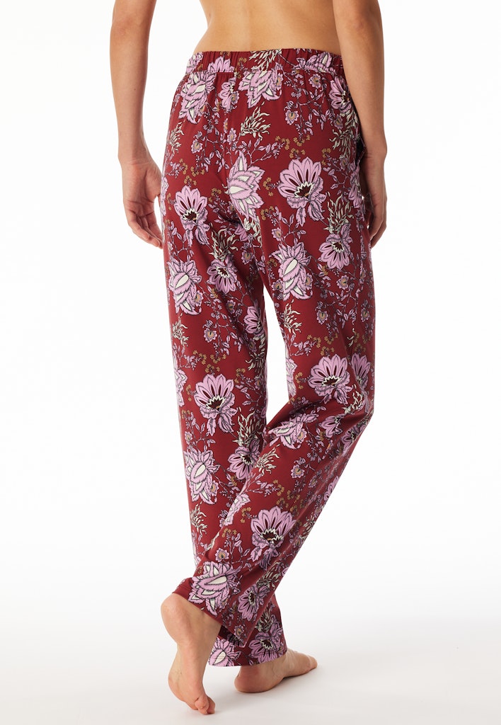 Schiesser Hose Dunkelrot