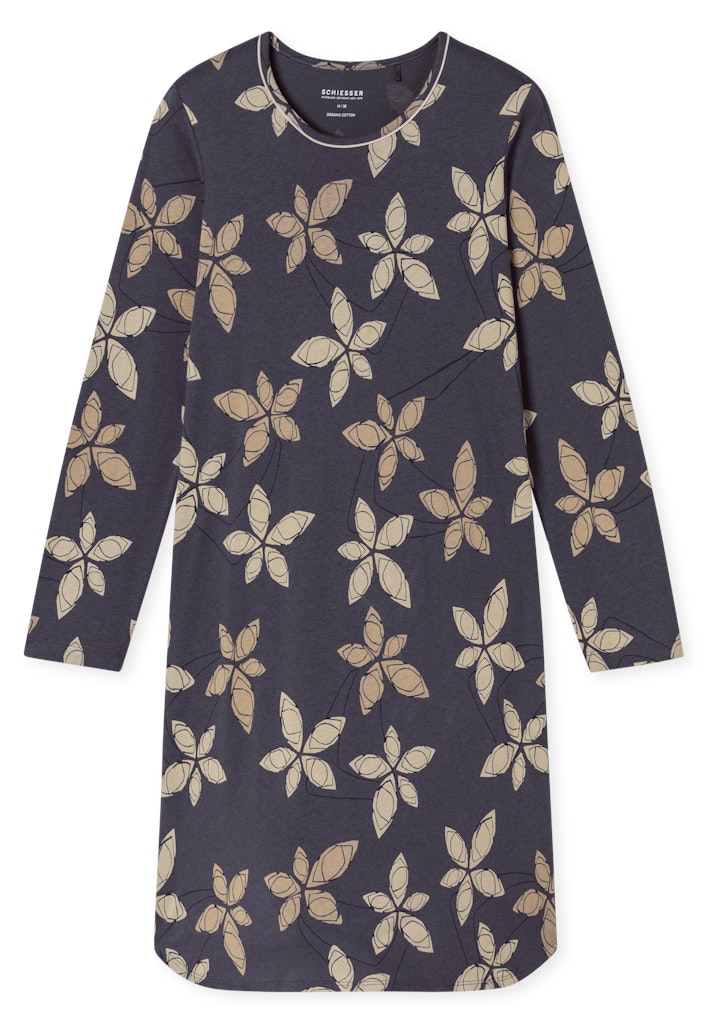 Schiesser Nachthemd Graphit