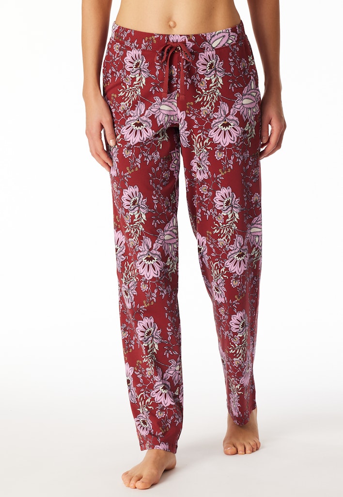 Schiesser Hose Dunkelrot