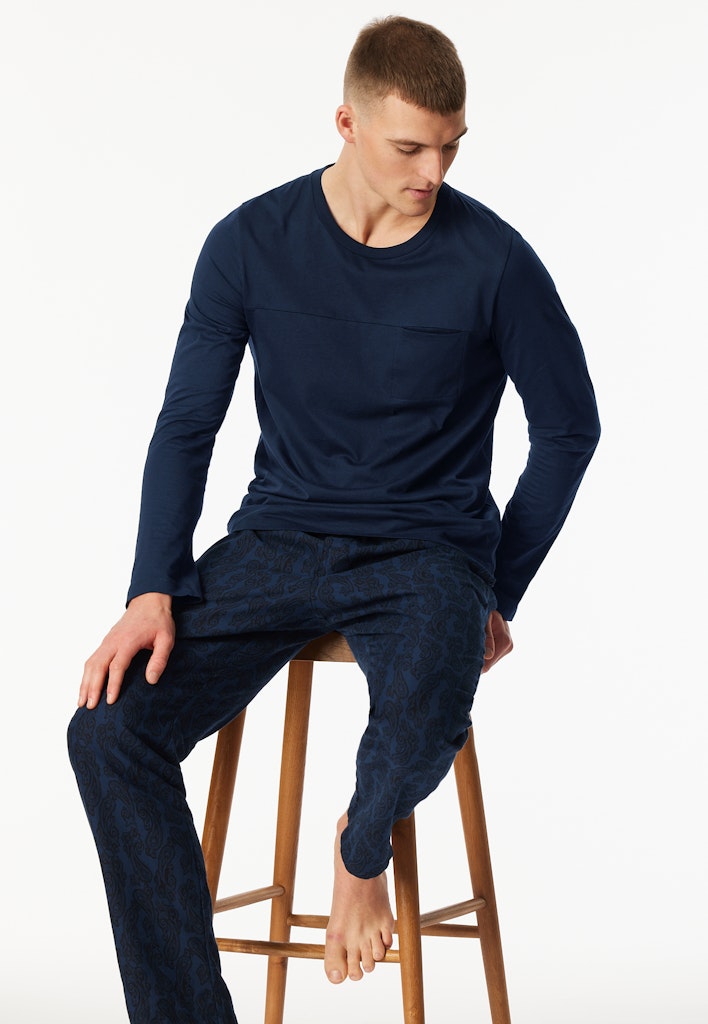 Schiesser Herren Dunkelblau