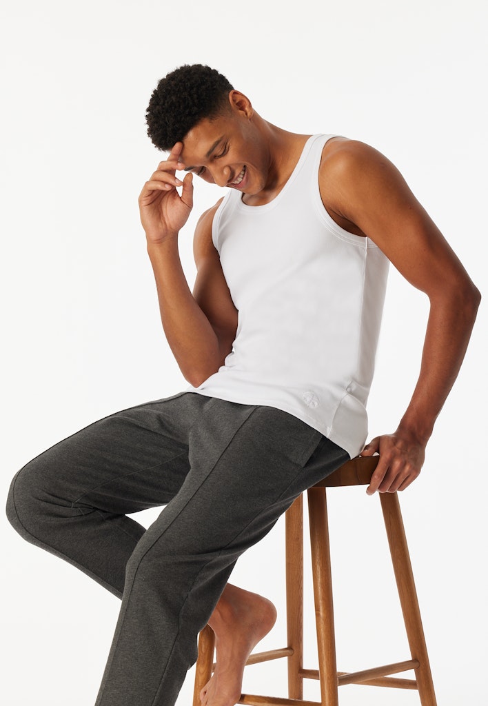 Schiesser Hemd Weiss