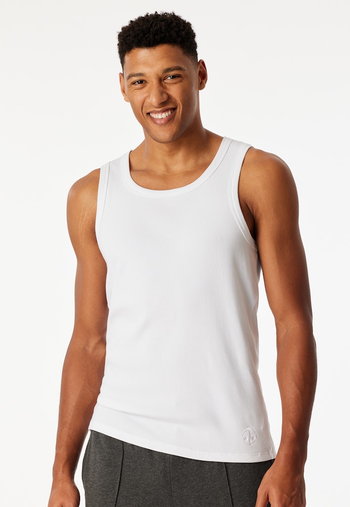 Schiesser Hemd Weiss