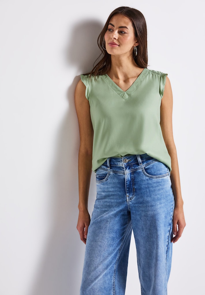Street One Damen T-Shirts Soft Jade