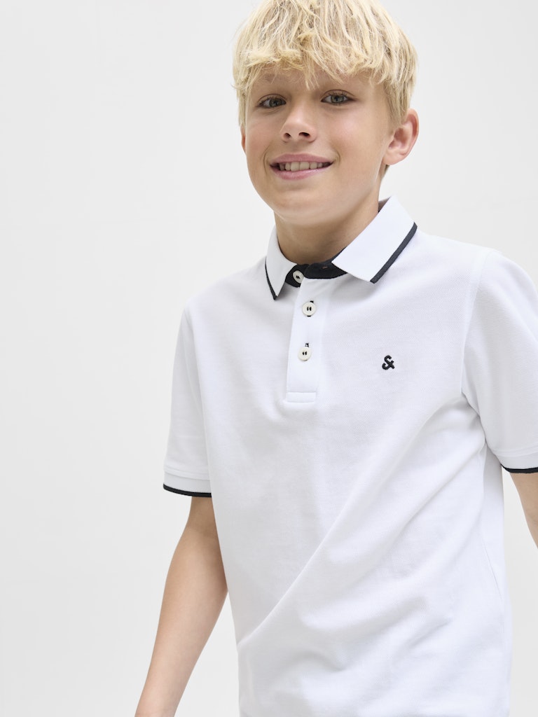 Jack & Jones Jungen T-Shirts White/Slim Fit