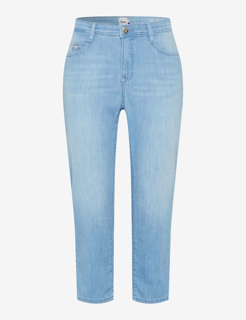 Brax Damen Jeans Used Bleached B