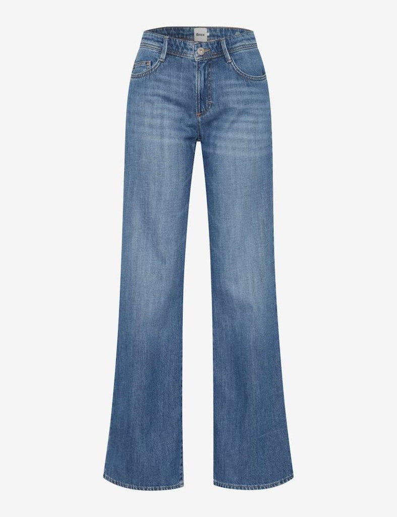 Brax Damen Jeans Used Regular Bl
