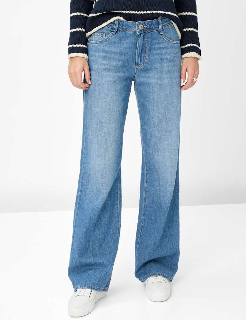 Brax Damen Jeans Used Regular Bl