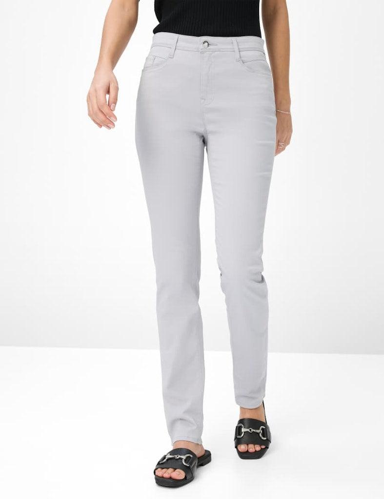 Brax Damen Hosen Light Grey