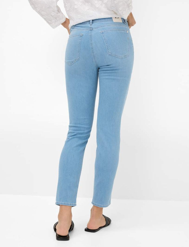 Brax Damen Jeans Used Bleached B
