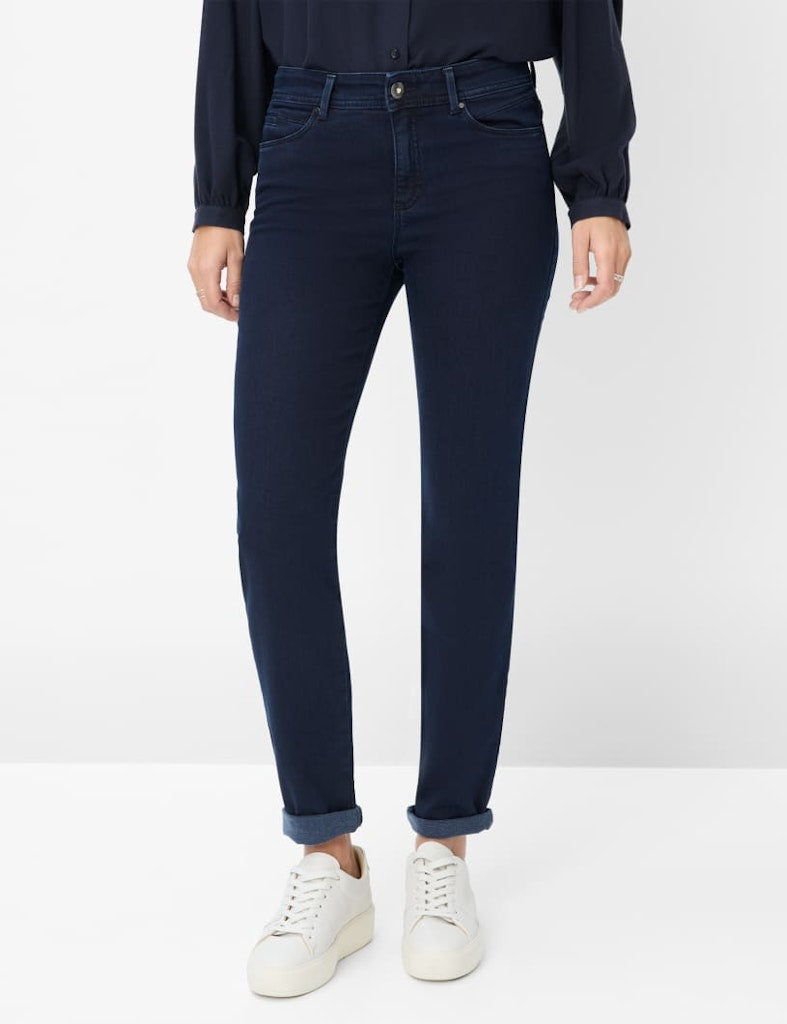 Brax Damen Jeans Clean Blue Blac