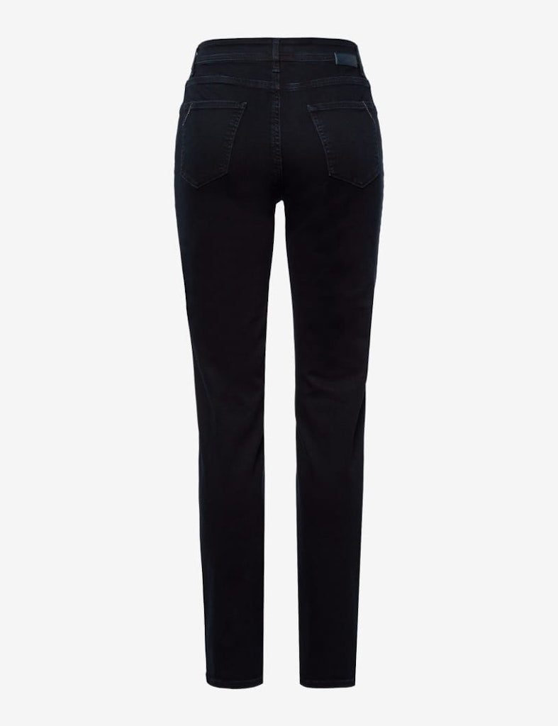 Brax Damen Jeans Clean Dark Blue