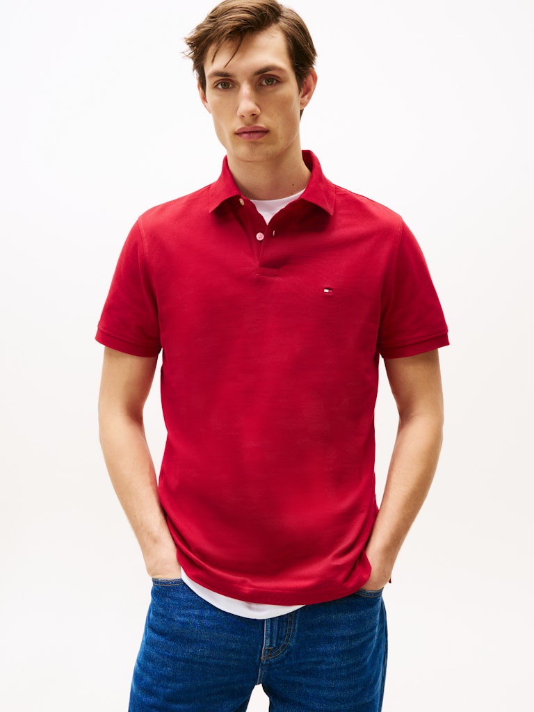 Tommy Hilfiger Herren Polo-Shirts Xld Red