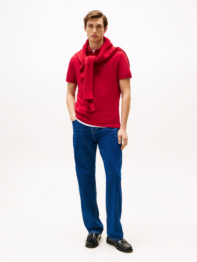 Tommy Hilfiger Herren Polo-Shirts Xld Red