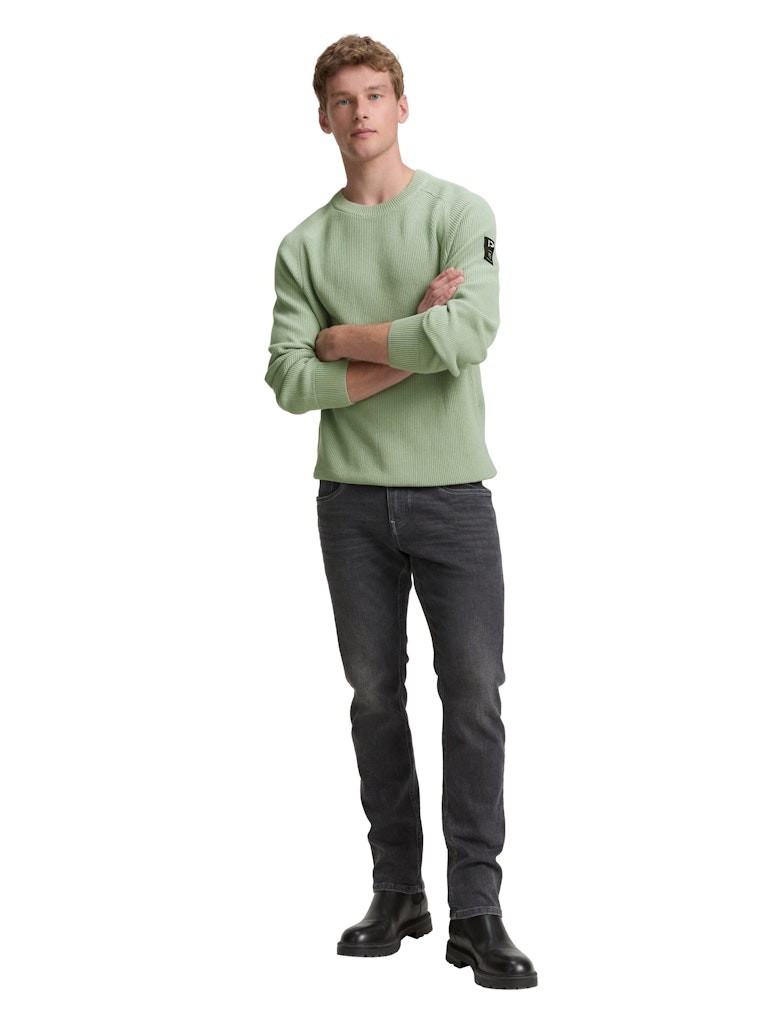 Tom Tailor denim Herren Pullover Fresh Mint Gree
