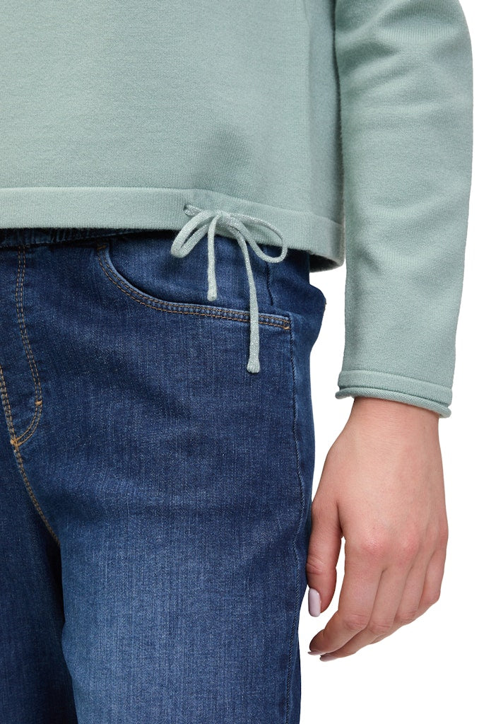 Cartoon Damen Pullover Jadeite