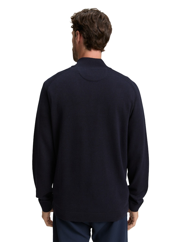 Tom Tailor Herren Pullover Knitted Navy Me