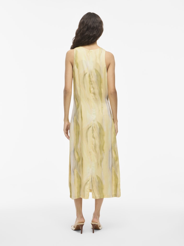 Vila Damen Kleider Pale Banana/Ban
