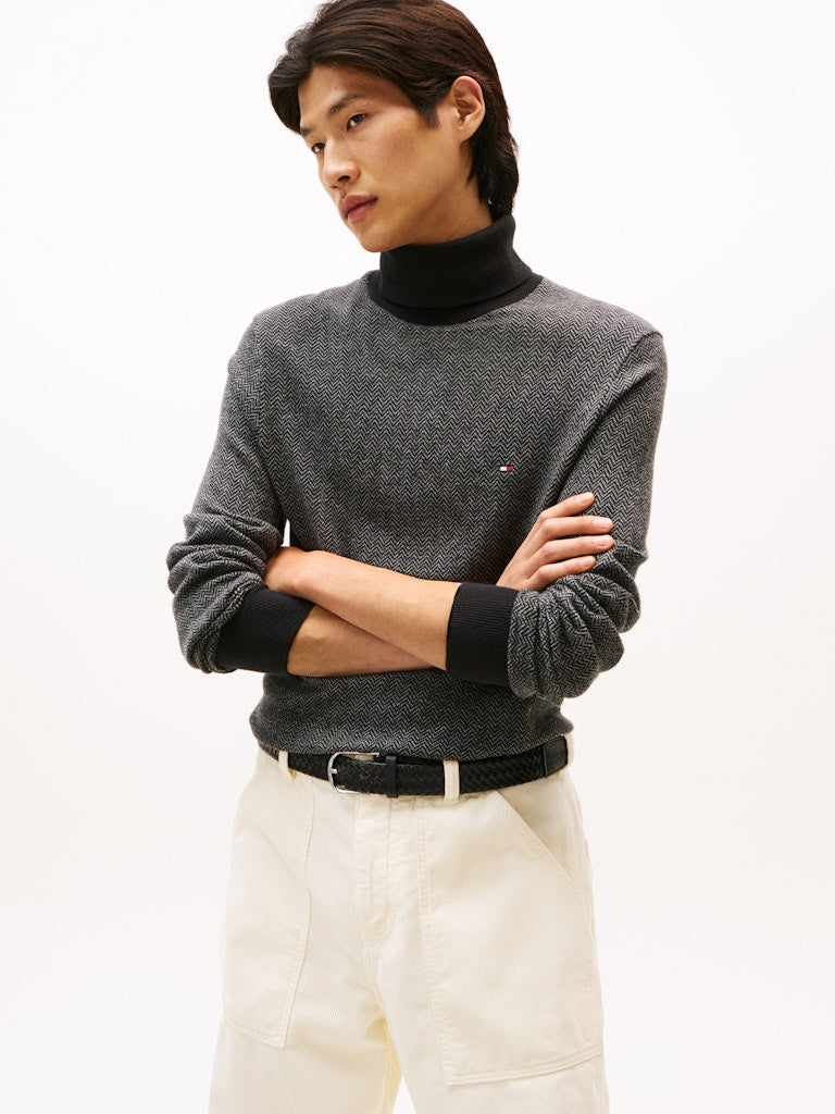 Tommy Hilfiger Herren Sweatshirts Im Grey