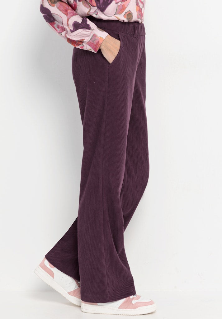 Bianca Damen Hosen Mulberry