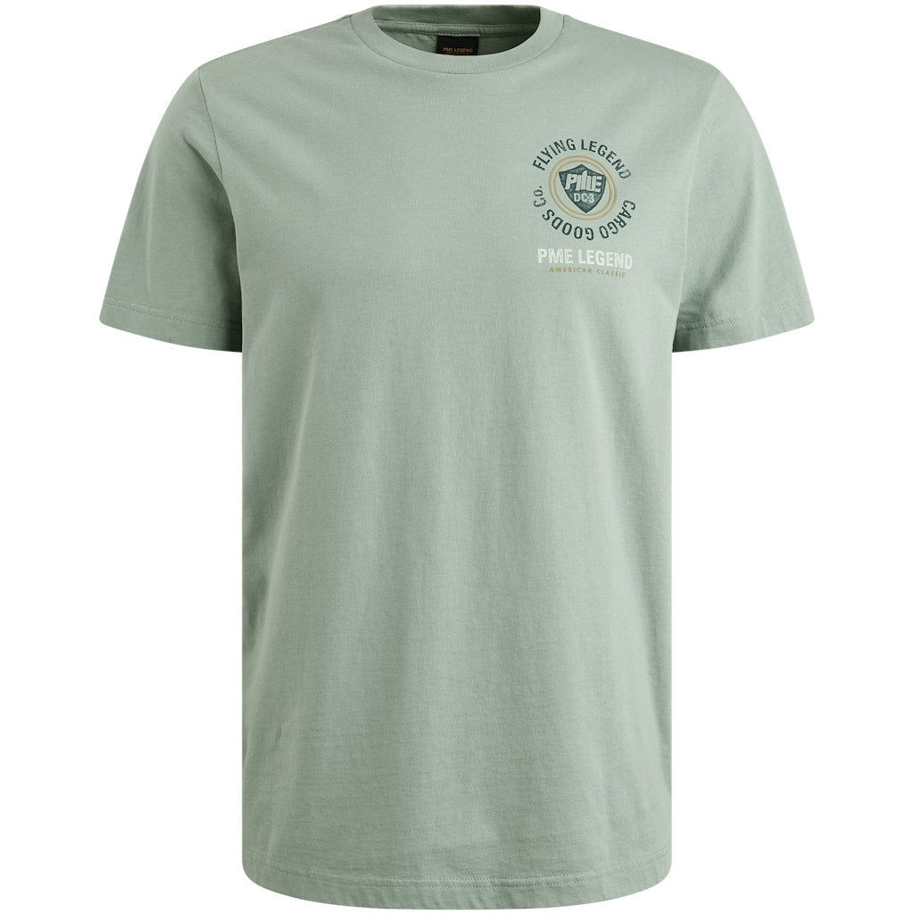 PME Herren T-Shirts kurz Silver Blue