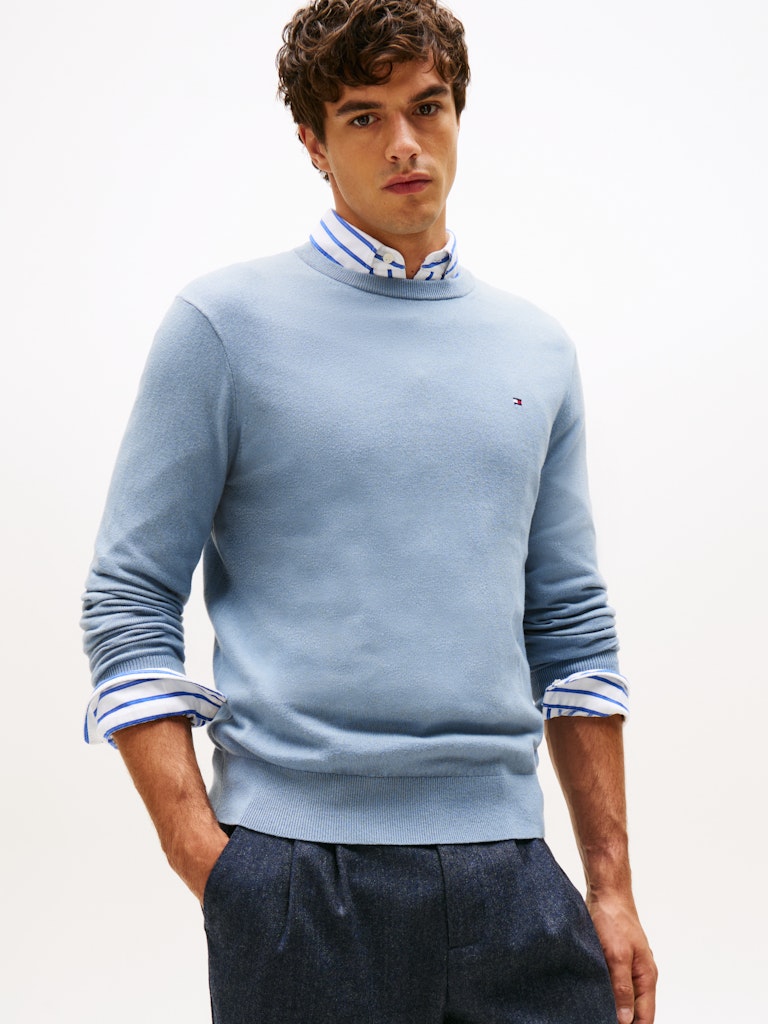 Tommy Hilfiger Herren Sweatshirts Cb Blue