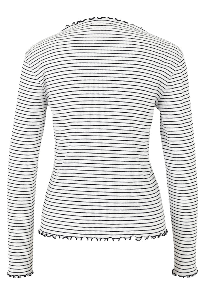 Cartoon Damen T-Shirts Cream/Black