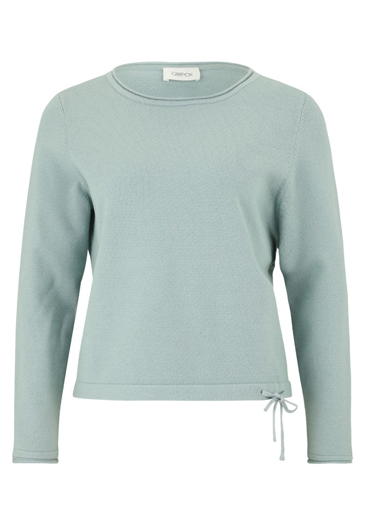Cartoon Damen Pullover Jadeite