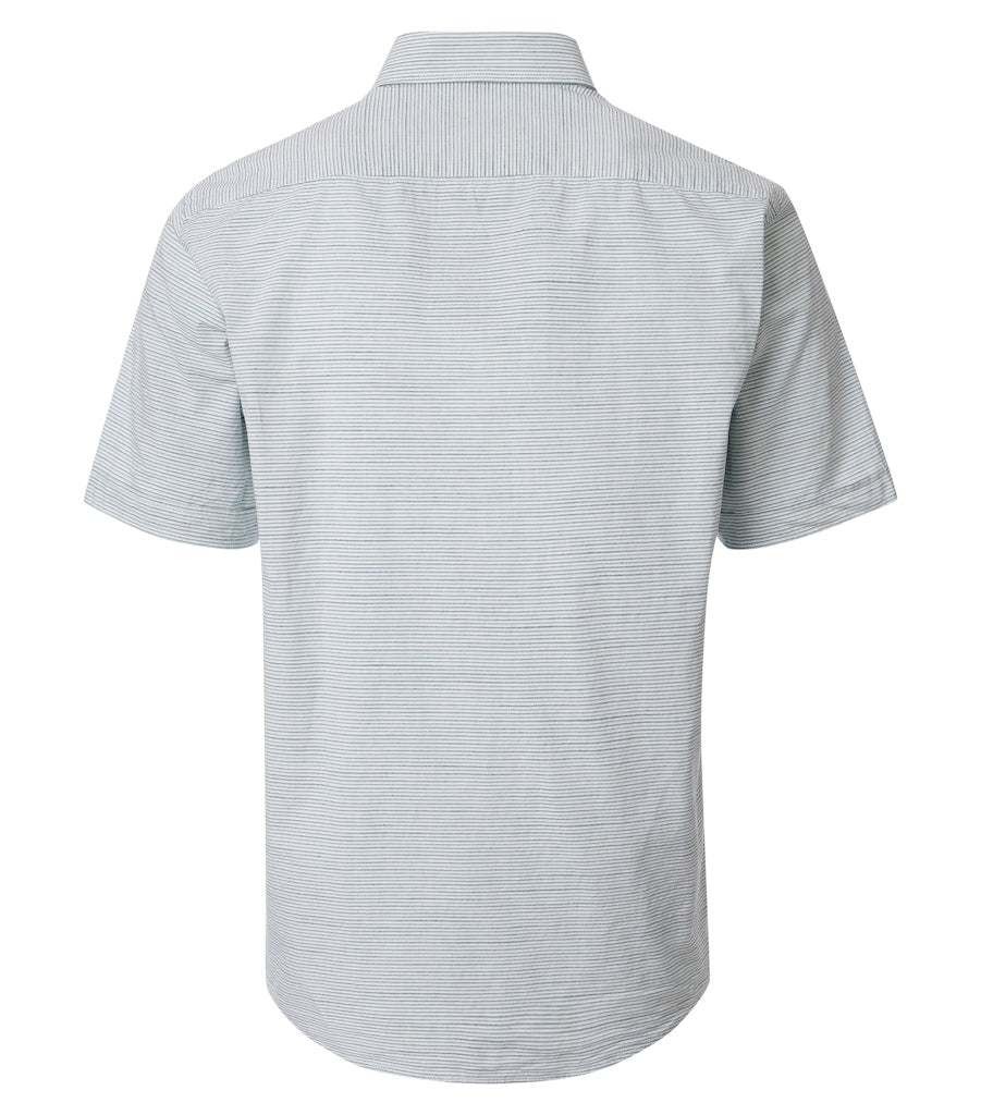 Casa Moda Herren Hemden kurz  Gruen