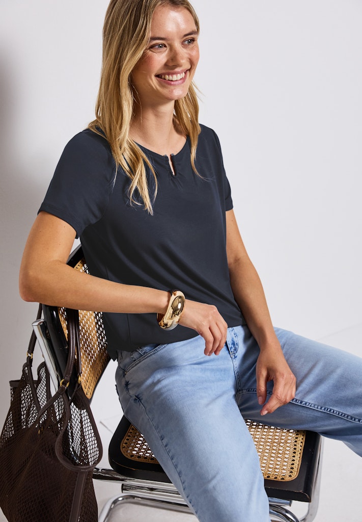 Street One Damen T-Shirts Deepwater