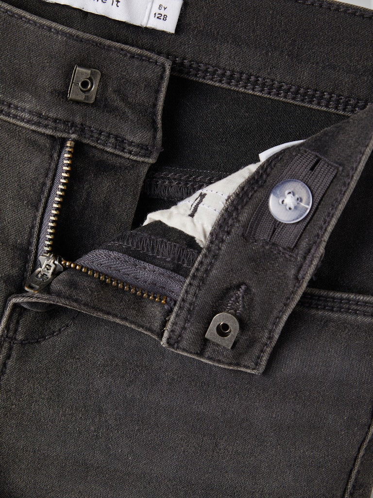 Name it Mädchen Hosen, Jeans & Leggings Dark Grey Denim