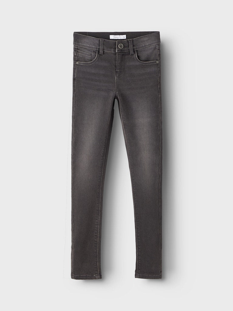 Name it Mädchen Hosen, Jeans & Leggings Dark Grey Denim