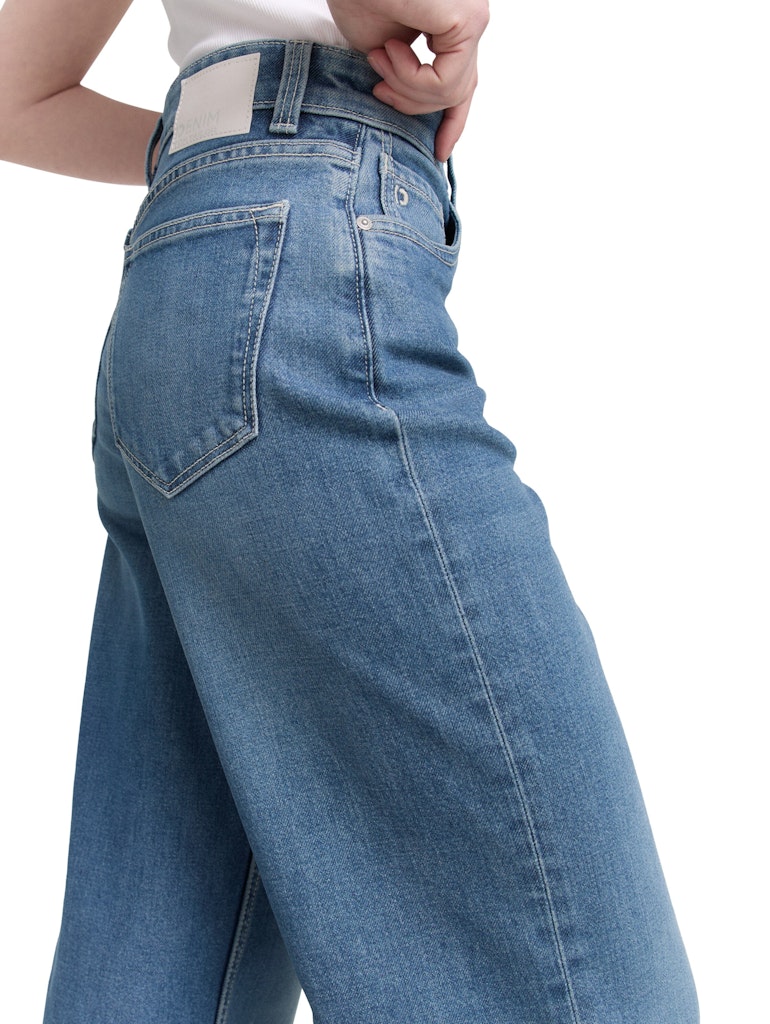 Tom Tailor denim Damen Jeans Used Mid Stone