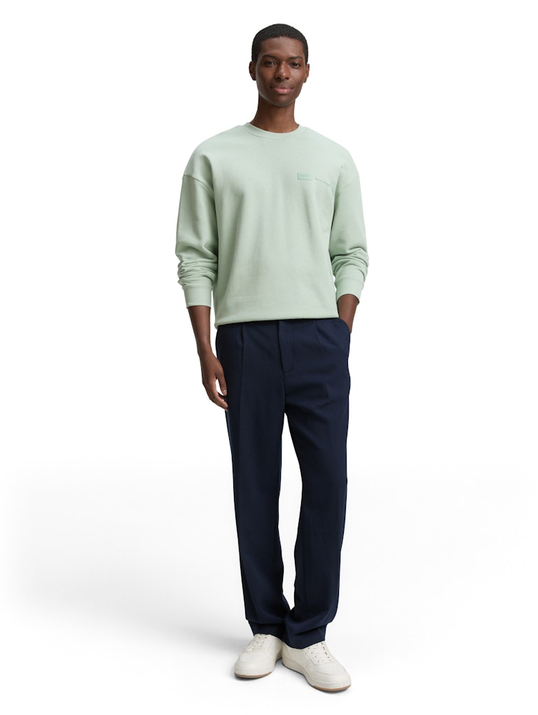 Tom Tailor denim Herren Sweatshirts Fresh Mint Gree