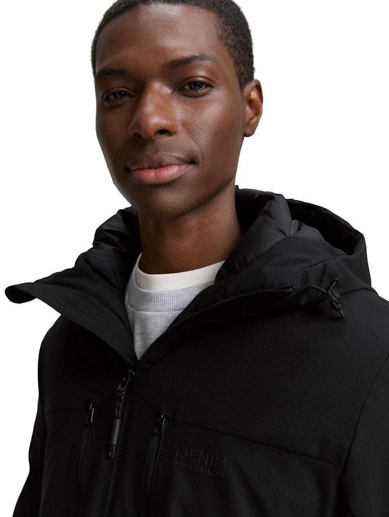 Tom Tailor denim Herren Jacken Black