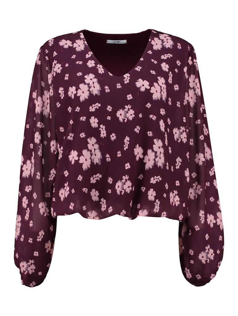 Haily's Damen T-Shirts  Burgundy F