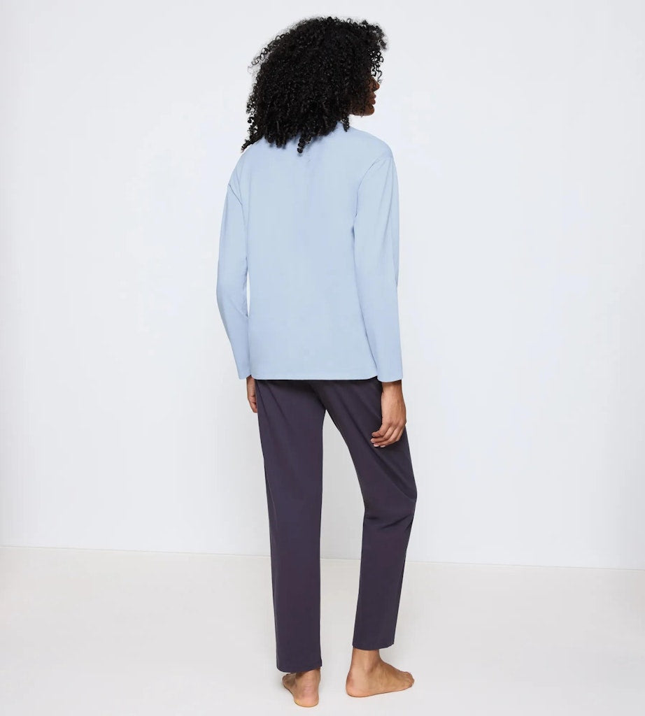 Triumph Schlafanzug Blue Combi