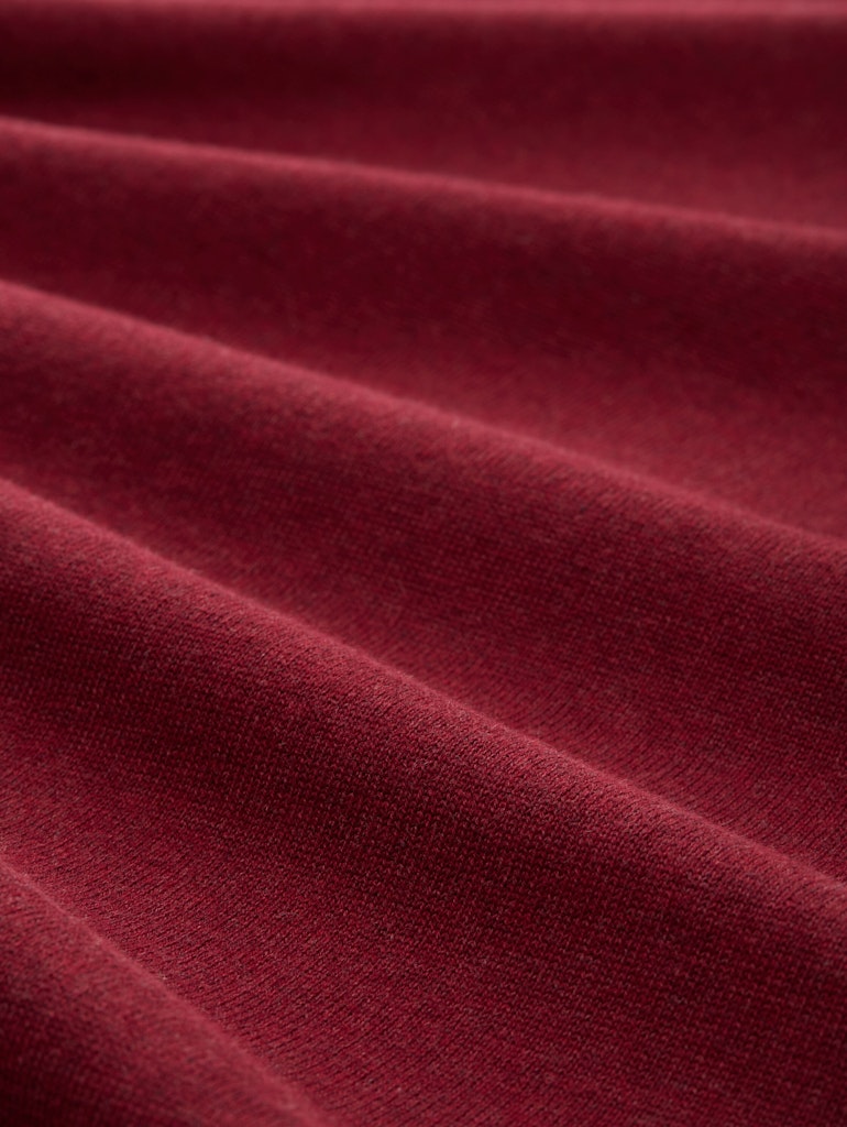 Tom Tailor Herren Pullover Dark Samba Red