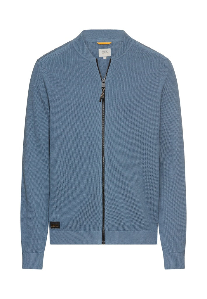 Camel active Herren Strickjacken  Stone Blue