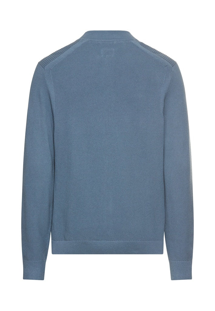 Camel active Herren Strickjacken  Stone Blue